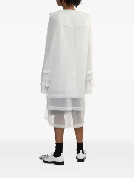 Palton Comme Des Garcons Homme Plus alb