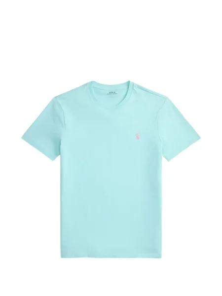 Tricou polo Polo Ralph Lauren cu broderie albastru