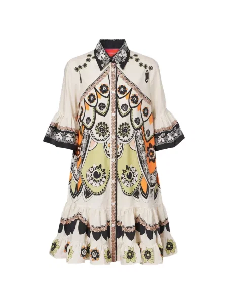 Rochie mini La Doublej alb