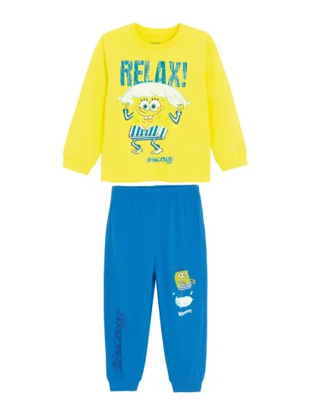 COOL CLUB by SMYK Pijamale SPONGEBOB / galben albastru
