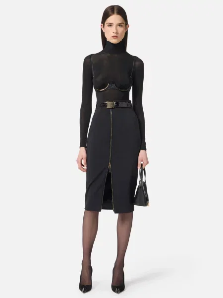 Спідниця Elisabetta Franchi чорна