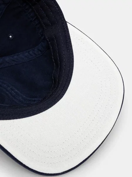 Baseballová čepice Drôle de Monsieur La Casquette D Miroir tmavomodrá s aplikací