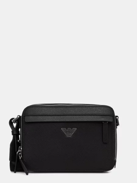 Geantă crossover Emporio Armani negru