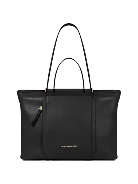 Torba na laptopa Piquadro czarna