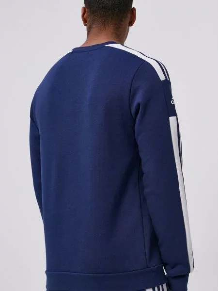 Mikina adidas Performance tmavomodrá s aplikací