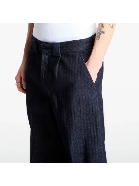Džíny Dickies Selvedge Herringbone Denim Rinsed Black černé