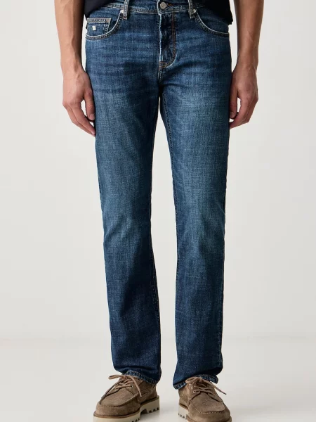 Karl Lagerfeld jeansy bootcut KL-JACK granatowe