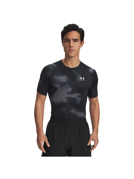 Tricou sport Under Armour cu imagine negru