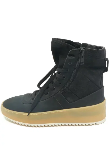 Sneakerși Fear Of God din canvas negru