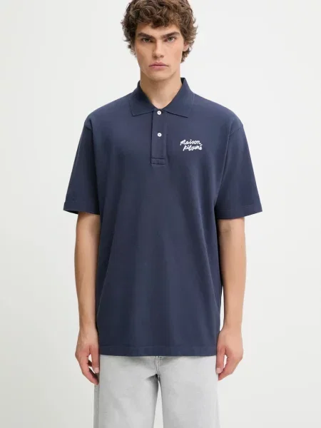 Tricou polo Maison Kitsune