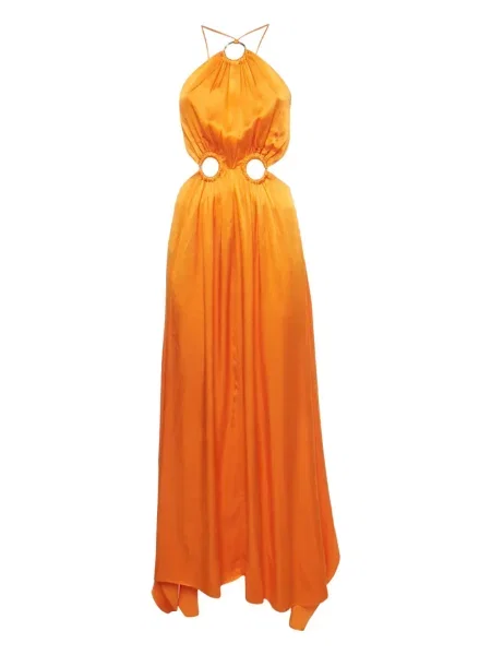 Rochie maxi Elliatt de costum portocaliu