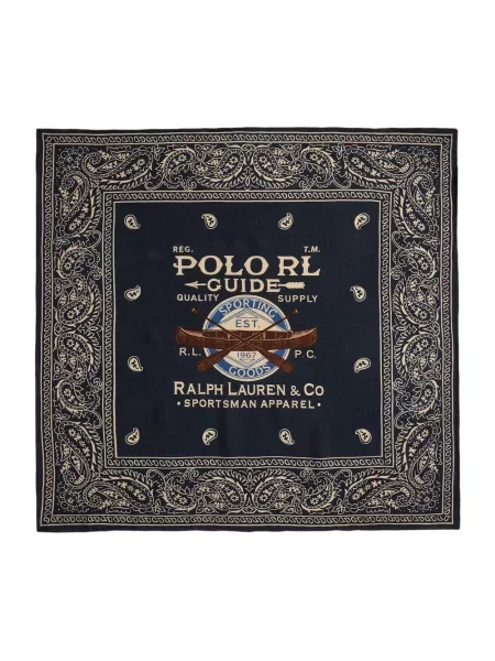 Polo Ralph Lauren chusta granatowa