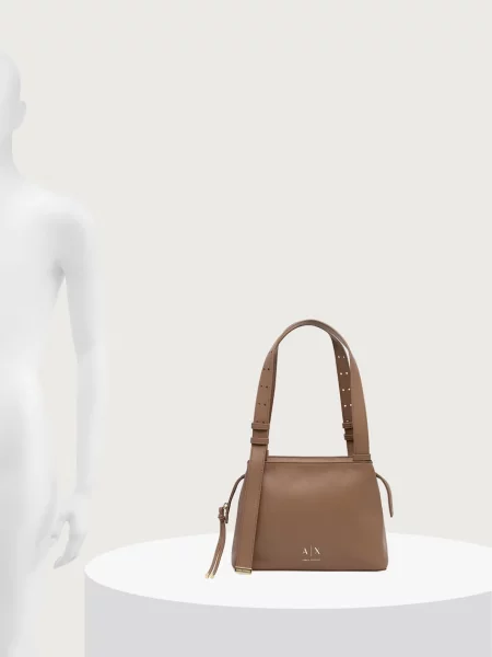 Armani Exchange női műbőr táska bézs