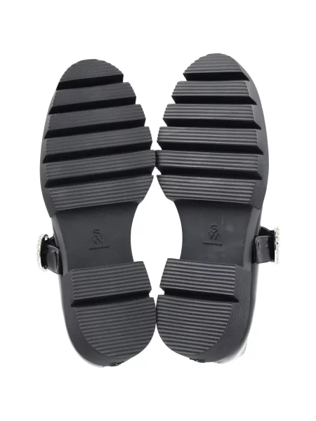 Loafers Stuart Weitzman na platformě černé