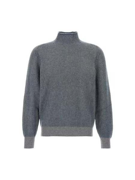 Sweter Brunello Cucinelli szary