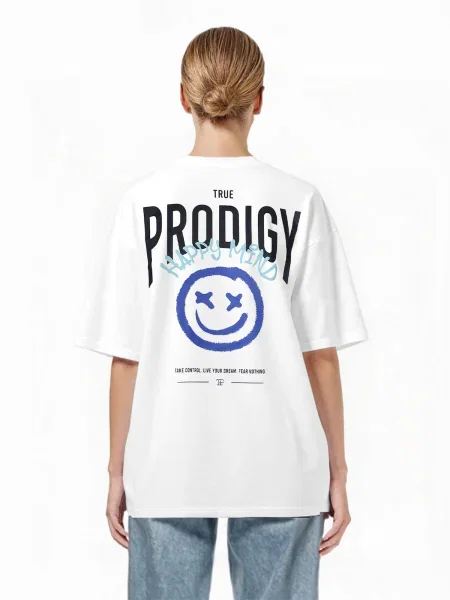 Trueprodigy Tricou Hajin F negru alb