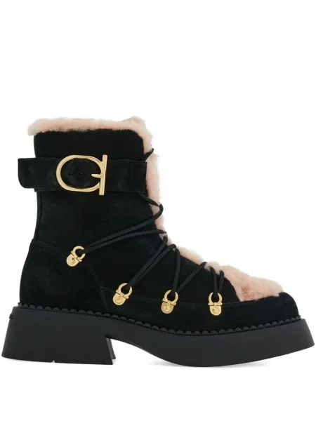 Trekking gležnjače Ferragamo crna