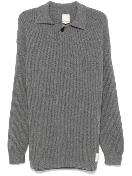 Polo Emporio Armani tricotate gri