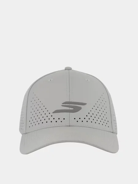 Skechers SKECHERS VELOCITY BASEBALL HAT Кепка Нейлон/спандекс сірий