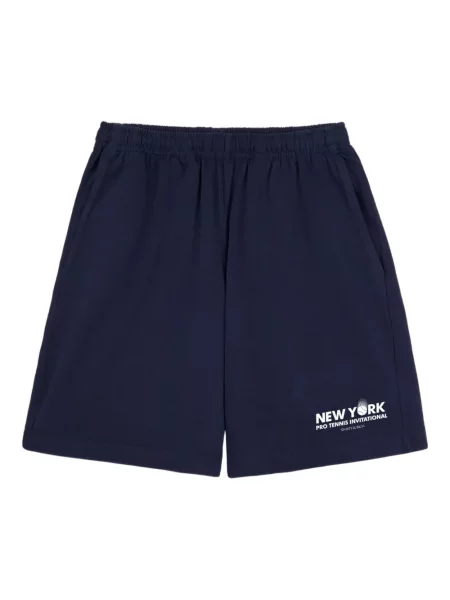 Pantaloni scurți Sporty & Rich cu imagine albastru