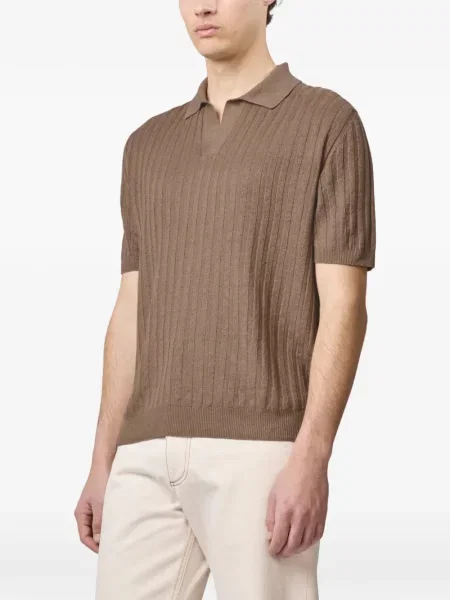 Scurt tricou polo Tod's maro