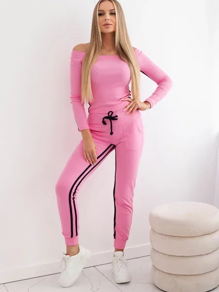 Kalhoty Kesi růžové