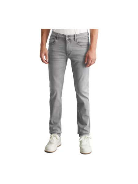 Jeansy o kroju shaped fit z 5 model ‘Sjöbo’ Marc O'polo szare
