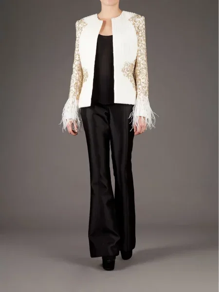 Pantaloni Linda Farrow negru
