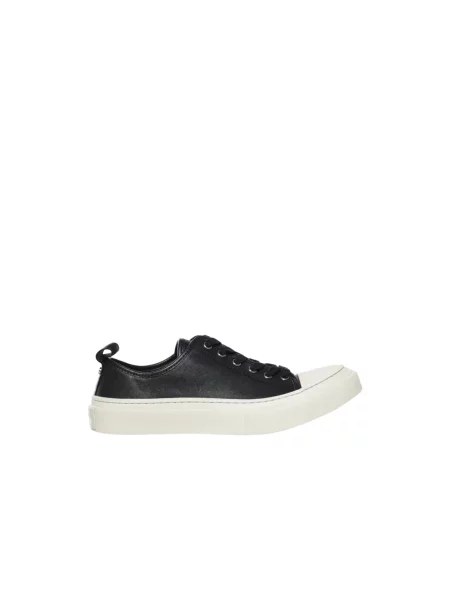 Sneakersy Ann Demeulemeester skórzane czarne
