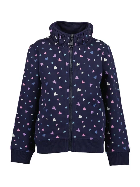 BLUE SEVEN Hanorac noapte / galben deschis / lila / roz albastru
