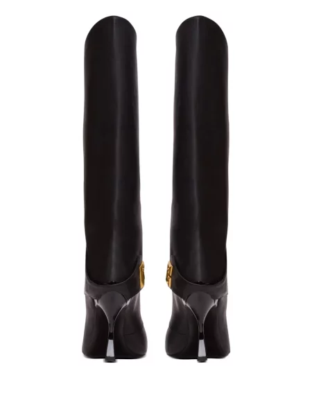 Botine Balmain din piele negru