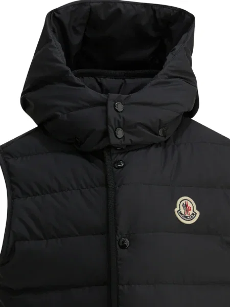 Kamizelka puchowa dziecięca Moncler Enfant czarna