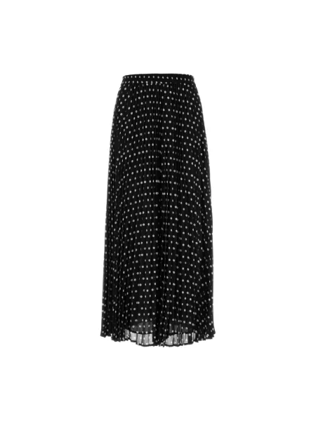 Spódnica Michael Kors z krepy czarna