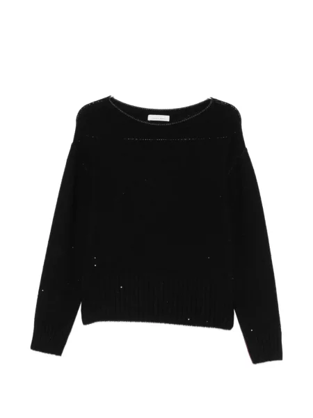 Pulover Liviana Conti cu paiete negru