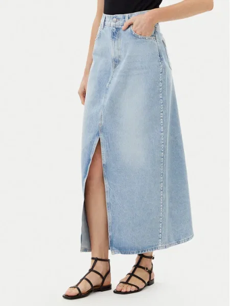 Pepe Jeans Fustă de blugi albastru