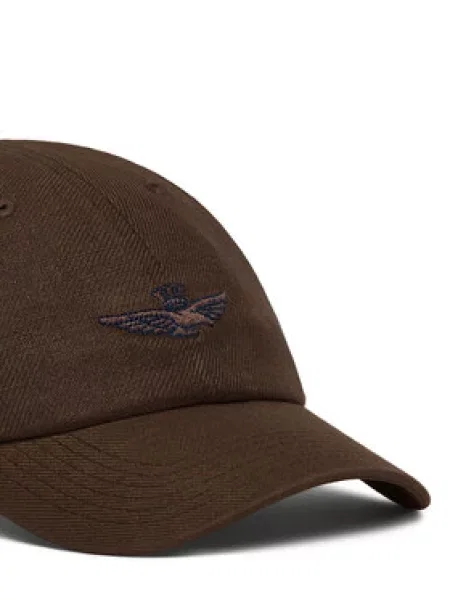 Kšiltovka Aeronautica Militare hnědá