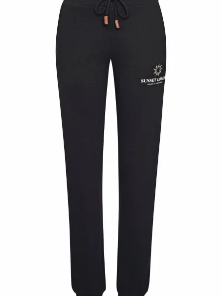 H.I.S Pantaloni bej / negru alb
