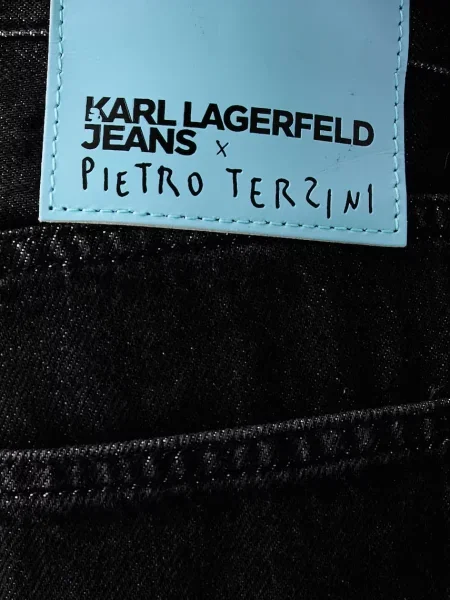 Широкие джинсы Karl Lagerfeld Jeans
