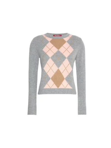 Sweter Max Mara szary