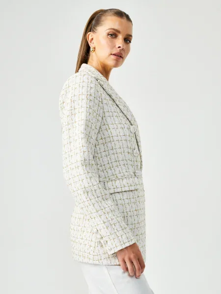 Willa Sacou Bonnie auriu / natural alb