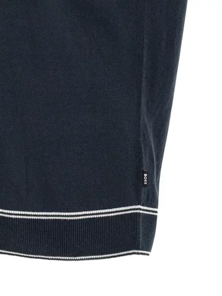 Scurt tricou Boss albastru