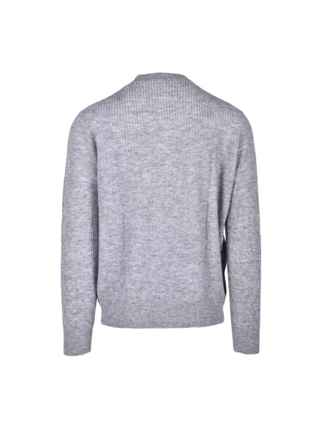 Sweter Ballantyne z alpaki szary
