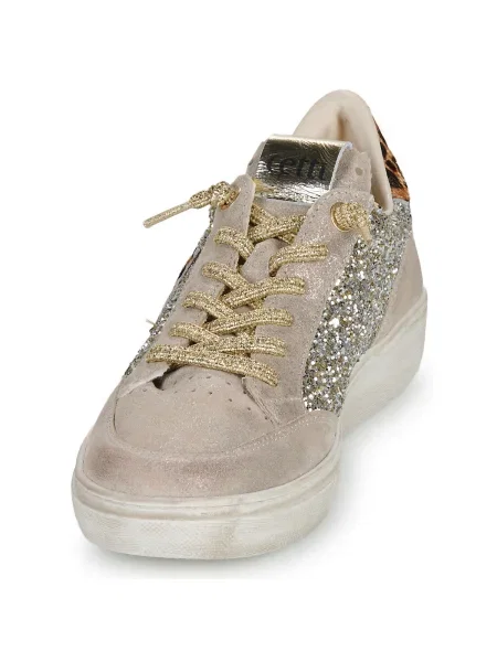 Pantofi Cetti auriu