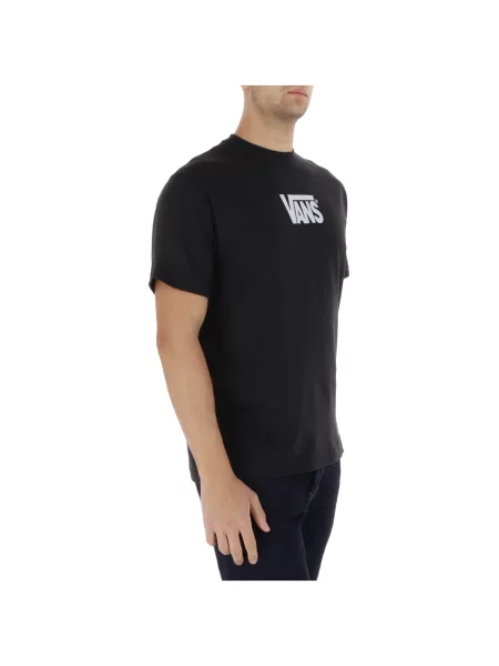Pánske tričko Vans Stretch Logo Tee black/white čierna