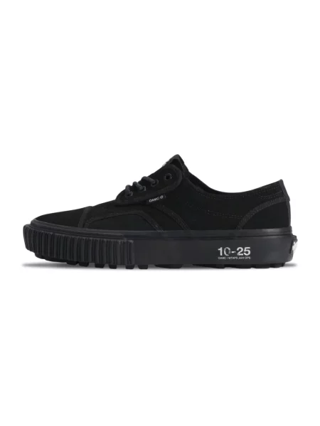 Sneakersy Vans skórzane czarne