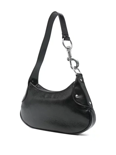 Geanta de piele Mulberry din piele negru