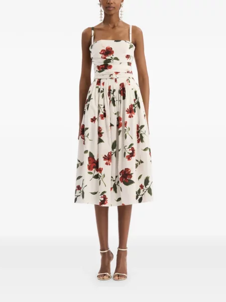 Rochie Oscar De La Renta din poplin