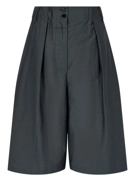 Pantaloni scurți Studio Tomboy plisate gri