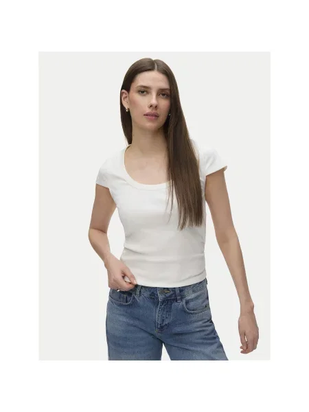 Vero Moda Футболка Chloe Slim Fit білий