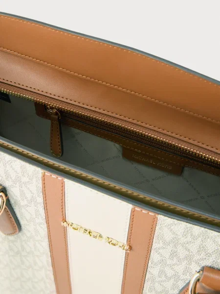 Geantă MICHAEL Michael Kors Écru galben